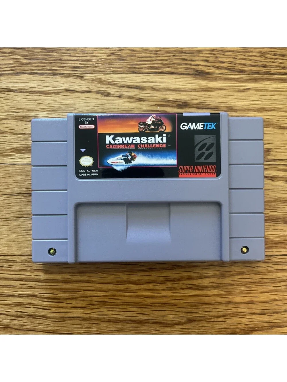 SNES Game Lot: Tetris 2, GameTek Kawasaki, Nigel Mansell's World Championship